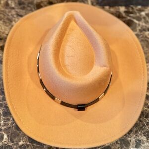 Chic Tan Cowboy Hat with Band